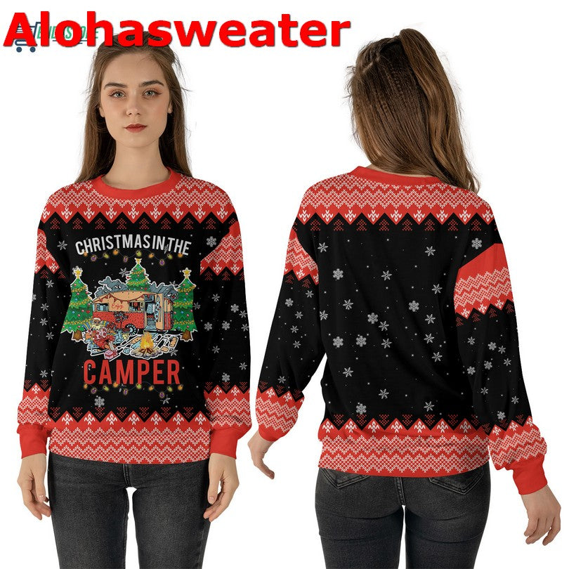 Christmas in the camper Christmas Sweater - Holiday Gift product image 4