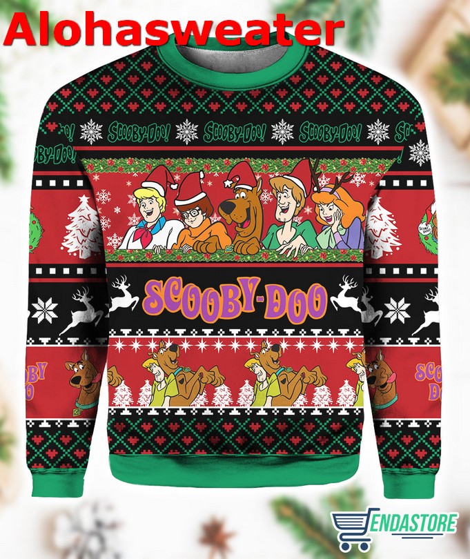 Christmas Scooby-Doo Ugly Christmas Sweater - Holiday Gift product image