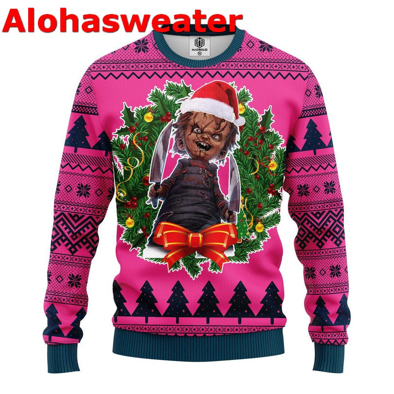 Chucky Good Guys Ugly Christmas Sweater - Holiday Gift product image 4