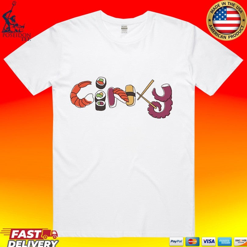 Cincinnati Cincy Sushi - Adult & Kids T-Shirts, Sweatshirts & Hoodies apparel design preview 1