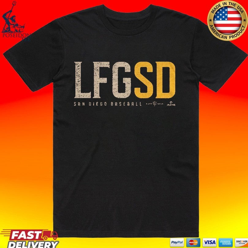 CJ Abrams LFGSD San Siego Parders - Adult & Kids T-Shirts, Sweatshirts & Hoodies apparel design preview 1