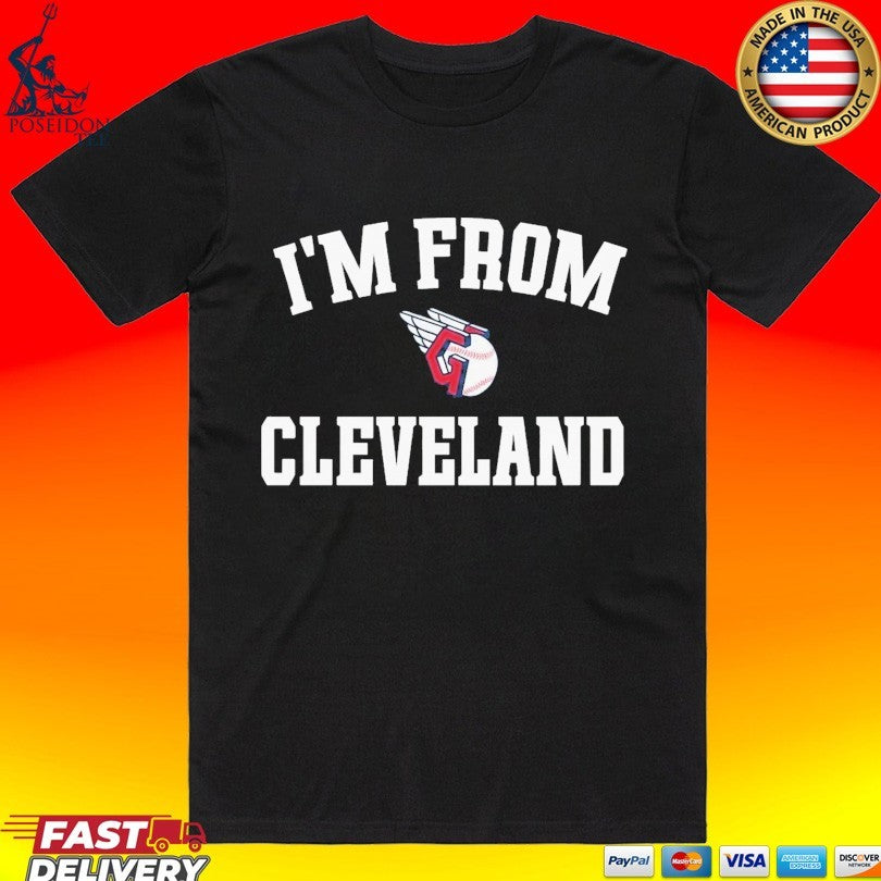 Cleveland Guardians I'm From - Adult & Kids T-Shirts, Sweatshirts & Hoodies apparel design preview 1