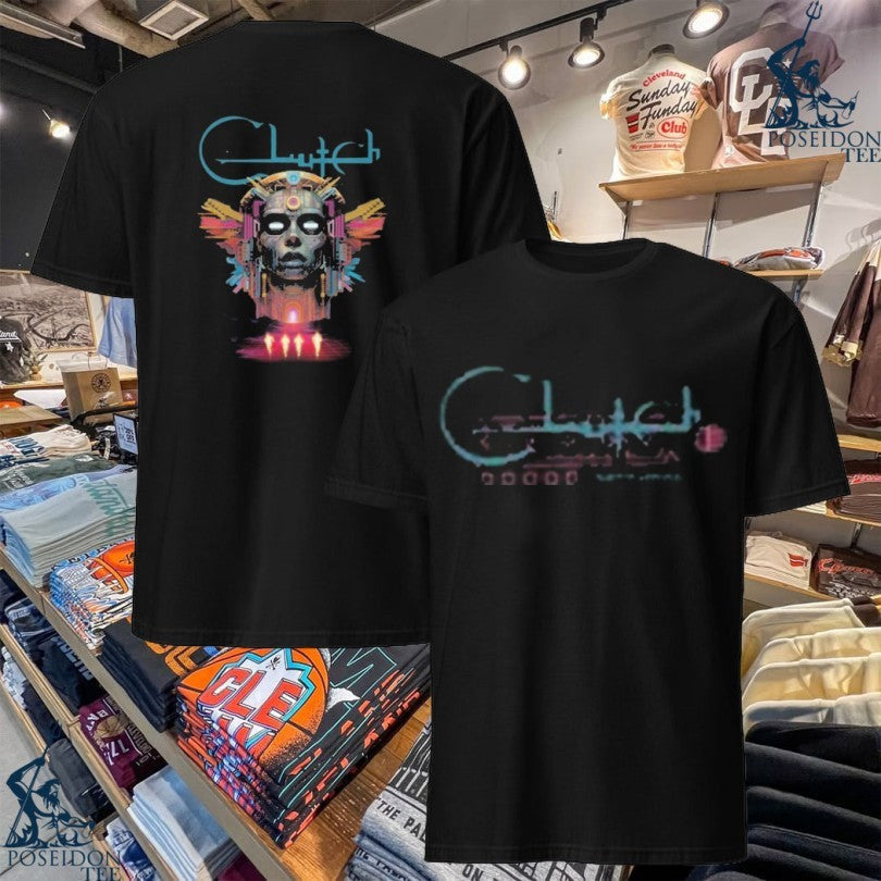 Clutch Earth Rocker - Adult & Kids T-Shirts, Sweatshirts & Hoodies apparel design preview 1