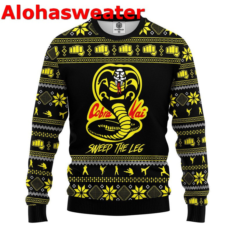 Cobra kai Ugly Christmas Sweater - Holiday Gift product image
