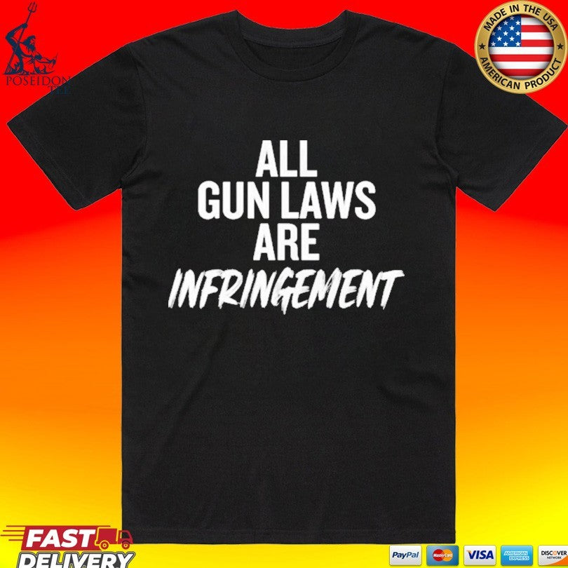 Colion Noir All Gun Laws Are Infringement - Adult & Kids T-Shirts, Sweatshirts & Hoodies apparel design preview 1