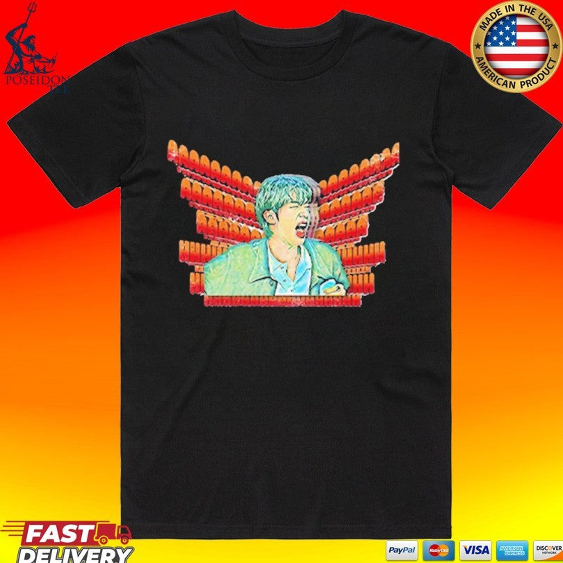 Come On Wings Hot Ones Jin Bts - Adult & Kids T-Shirts, Sweatshirts & Hoodies apparel design preview 1