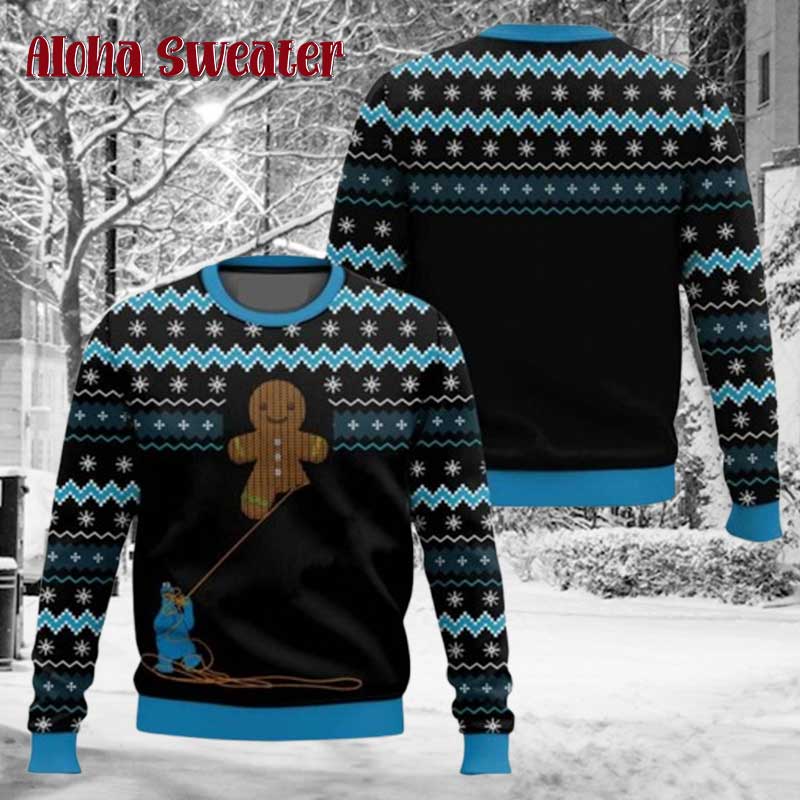 Did You Try Icing It Gingerbread Ugly Christmas Sweater - Holiday Gift product image 3