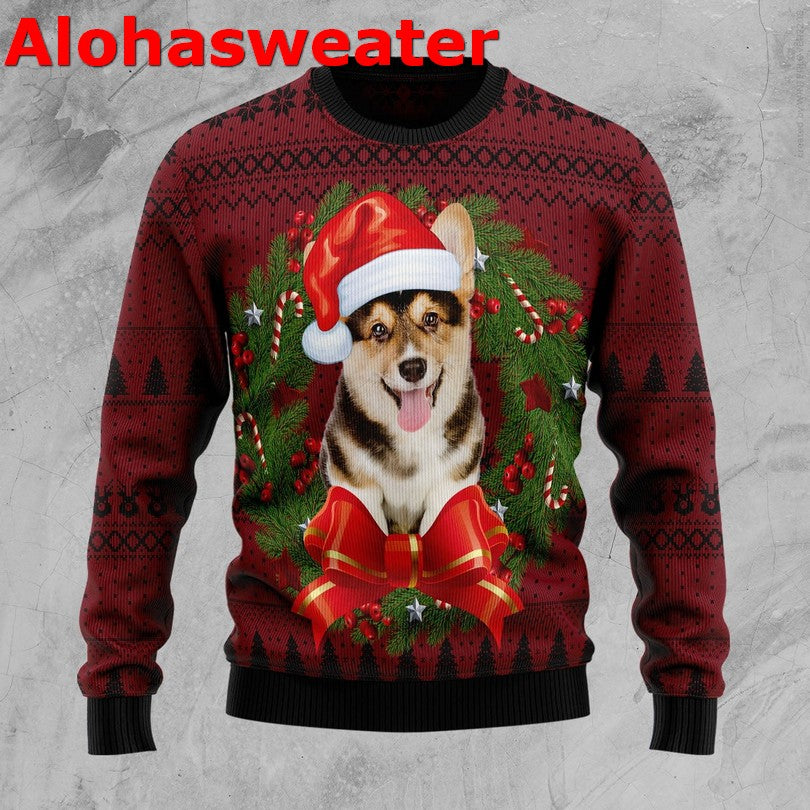 Corgi Christmas Sweater - Holiday Gift product image