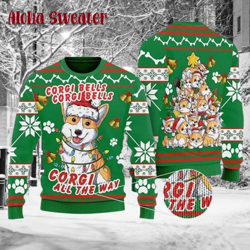 Cool Pitbull Funny Dog Ugly Christmas Sweater - Holiday Gift product image 2
