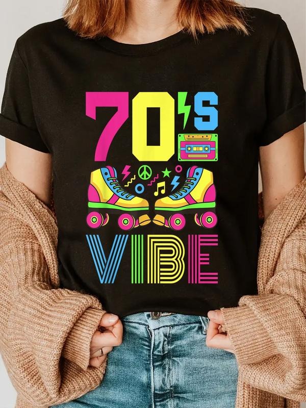 Cotton 70s 1970s Party Seventies Costume Casual - Adult & Kids T-Shirts, Sweatshirts & Hoodies apparel design preview 1