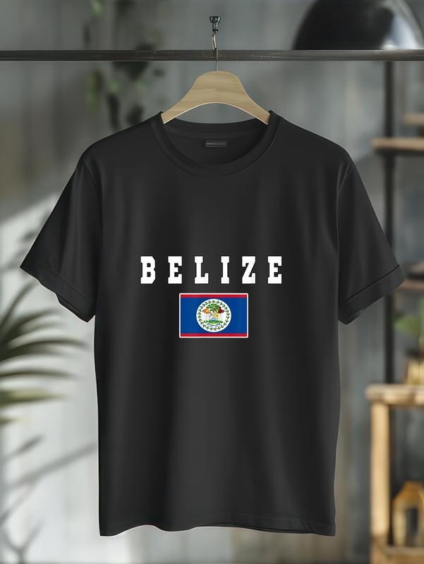 Cotton Belize Belizeans Flag Souvenir Casual - Adult & Kids T-Shirts, Sweatshirts & Hoodies apparel design preview 1