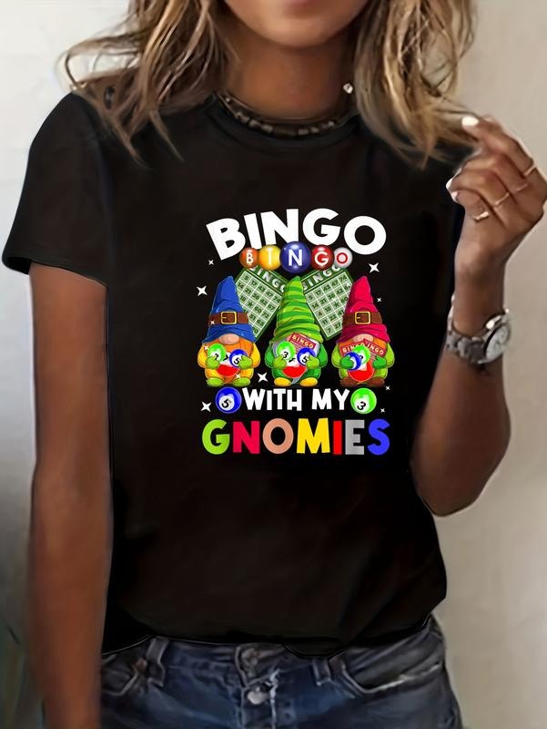Cotton Bingo My Gnomies Gambling Player Gnome Buddies - Adult & Kids T-Shirts, Sweatshirts & Hoodies apparel design preview 1