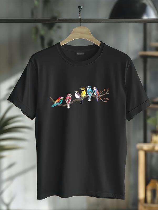 Cotton Birds Branch Birding Bird Watching Watcher - Adult & Kids T-Shirts, Sweatshirts & Hoodies apparel design preview 1