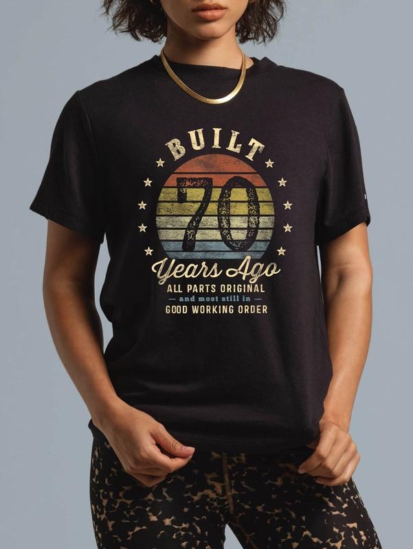 Cotton Built 70 Years Ago All Parts Original 70th - Adult & Kids T-Shirts, Sweatshirts & Hoodies apparel design preview 1