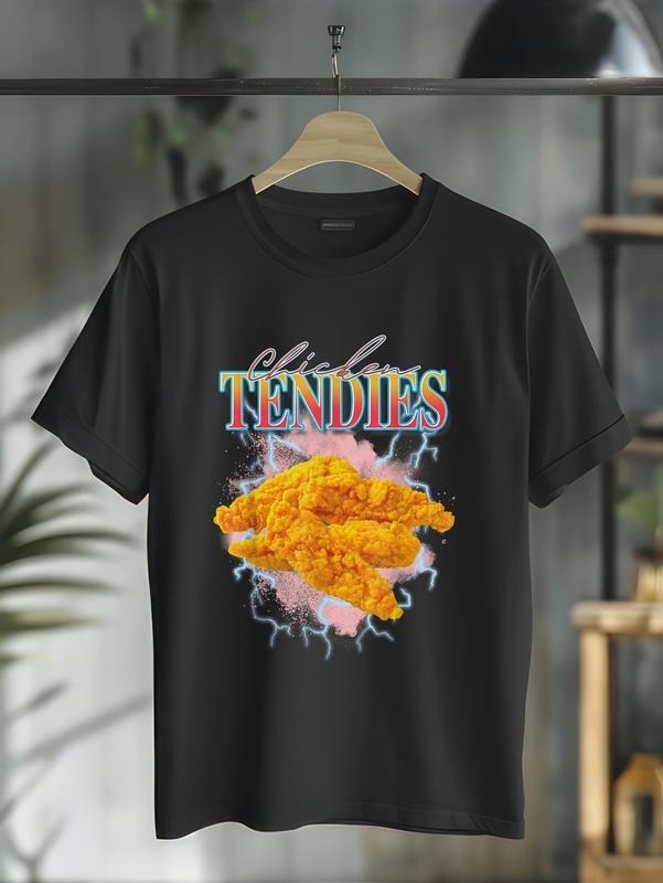 Cotton Chicken Tendies Heavy Metal World Tour - Adult & Kids T-Shirts, Sweatshirts & Hoodies apparel design preview 1
