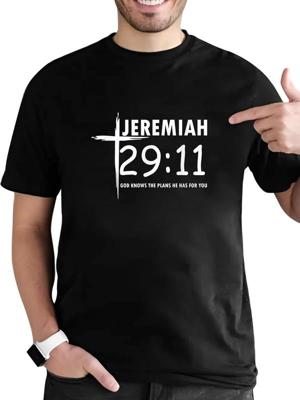 Cotton Christian Jeremiah 29:11 Bible Verse Casual - Adult & Kids T-Shirts, Sweatshirts & Hoodies apparel design preview 1