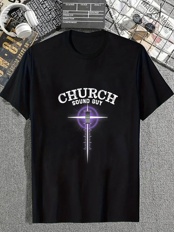 Cotton Church Sound Guy Cross Board Fader Casual - Adult & Kids T-Shirts, Sweatshirts & Hoodies apparel design preview 1