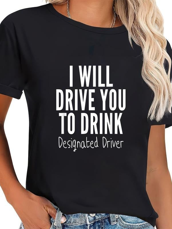 Cotton Designated Driver Funny Sober Drive You Drink - Adult & Kids T-Shirts, Sweatshirts & Hoodies apparel design preview 1