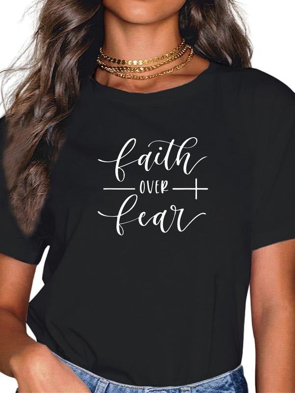 Cotton Faith Over Fear Y'All Need Jesus Christ - Adult & Kids T-Shirts, Sweatshirts & Hoodies apparel design preview 1