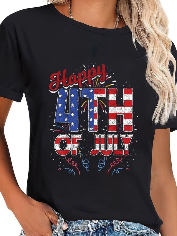 Cotton Fireworks Happy 4th July US Flag American - Adult & Kids T-Shirts, Sweatshirts & Hoodies apparel design preview 1