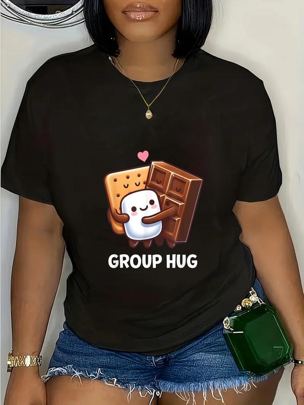 Cotton Funny Camping Smores Group Hug Cute Casual - Adult & Kids T-Shirts, Sweatshirts & Hoodies apparel design preview 1
