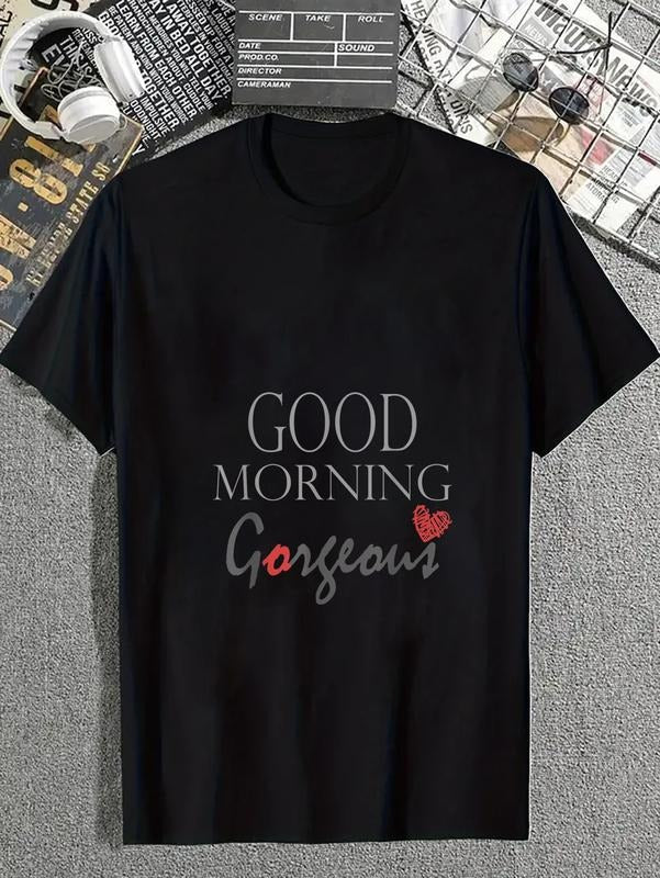 Cotton Good Morning Inspirational Saying Casual - Adult & Kids T-Shirts, Sweatshirts & Hoodies apparel design preview 1