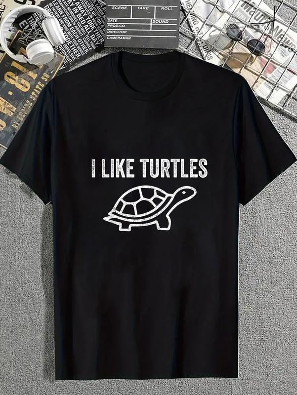 Cotton I Like Turtles Cute Funny Turtle Pet Casual - Adult & Kids T-Shirts, Sweatshirts & Hoodies apparel design preview 1