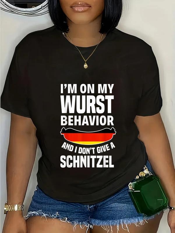 Cotton I Am My Sausage Behaviour Give No Schnitzel - Adult & Kids T-Shirts, Sweatshirts & Hoodies apparel design preview 1