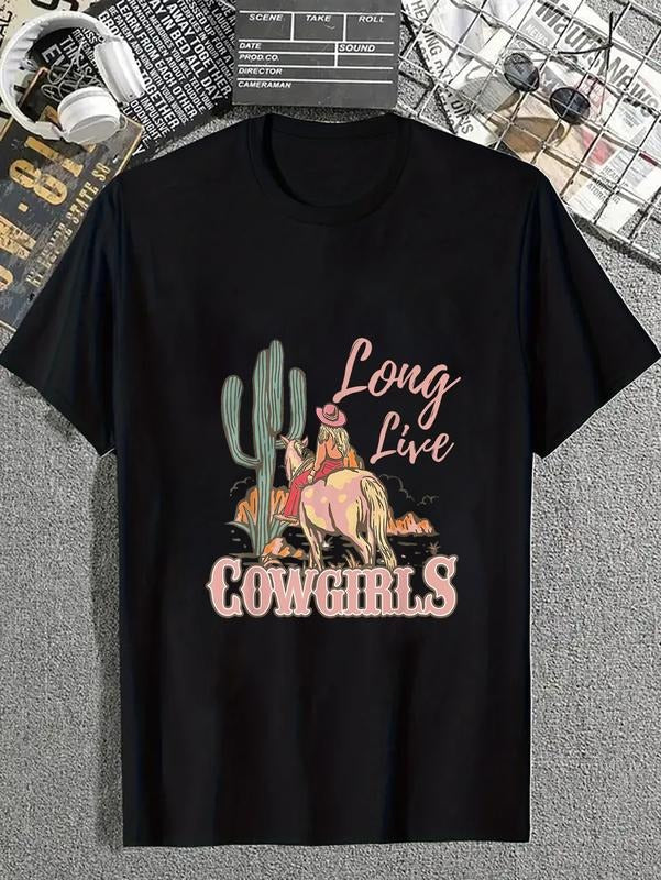 Cotton Long Live Howdy Rodeo Western Country Southern - Adult & Kids T-Shirts, Sweatshirts & Hoodies apparel design preview 1