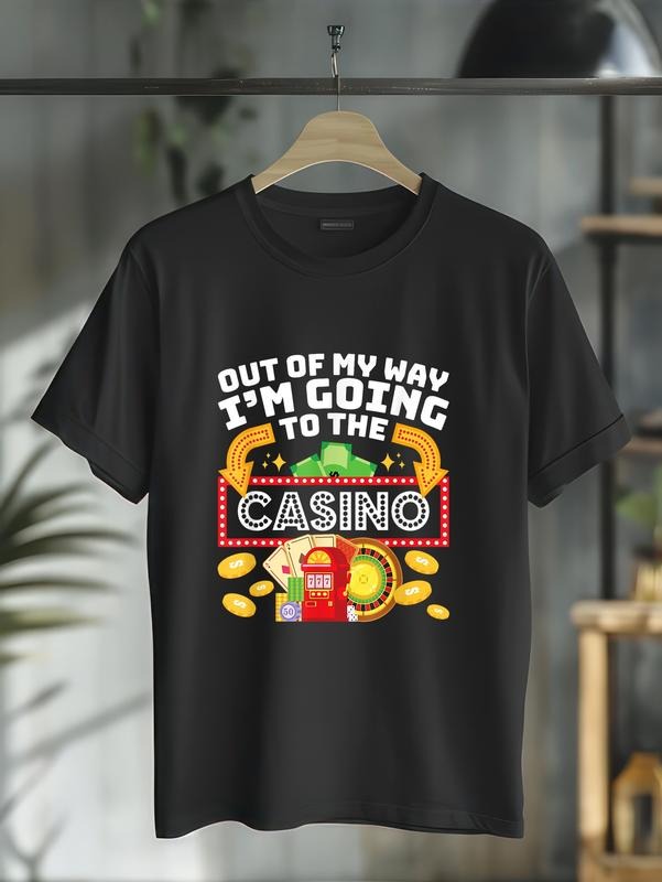 Cotton Out My Way I'M Going Casino Las Vegas Gambling - Adult & Kids T-Shirts, Sweatshirts & Hoodies apparel design preview 1