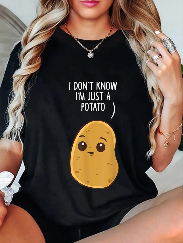 Cotton Potatoes I Don'T Know I'M Just Potato Casual - Adult & Kids T-Shirts, Sweatshirts & Hoodies apparel design preview 1