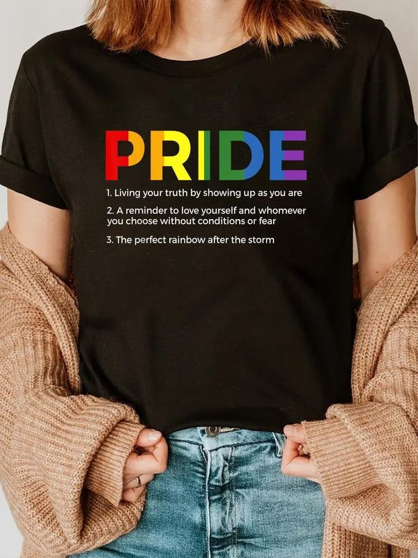 Cotton Rainbow Flag Pride Definition Gay Rights - Adult & Kids T-Shirts, Sweatshirts & Hoodies apparel design preview 1