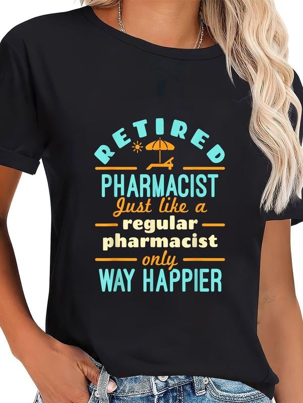 Cotton Retired Pharmacist Pharmacy Pharm.D Retirement - Adult & Kids T-Shirts, Sweatshirts & Hoodies apparel design preview 1