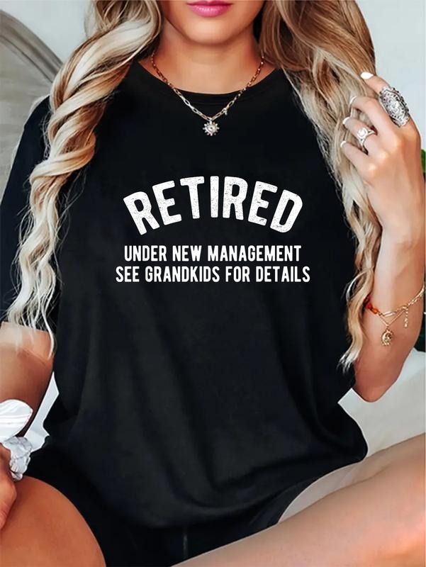 Cotton Retired Under New Management See Grandkids - Adult & Kids T-Shirts, Sweatshirts & Hoodies apparel design preview 1