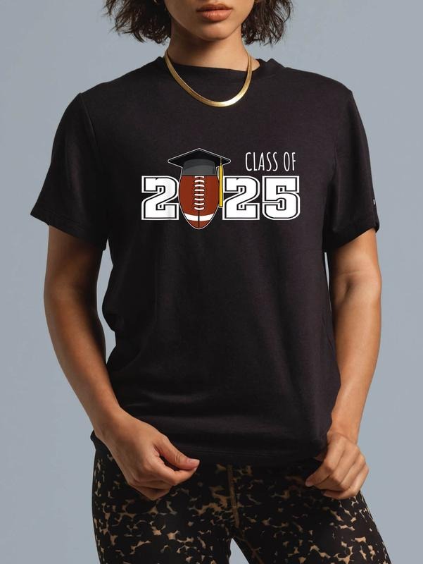 Cotton Senior 2025 Football Casual - Adult & Kids T-Shirts, Sweatshirts & Hoodies apparel design preview 1