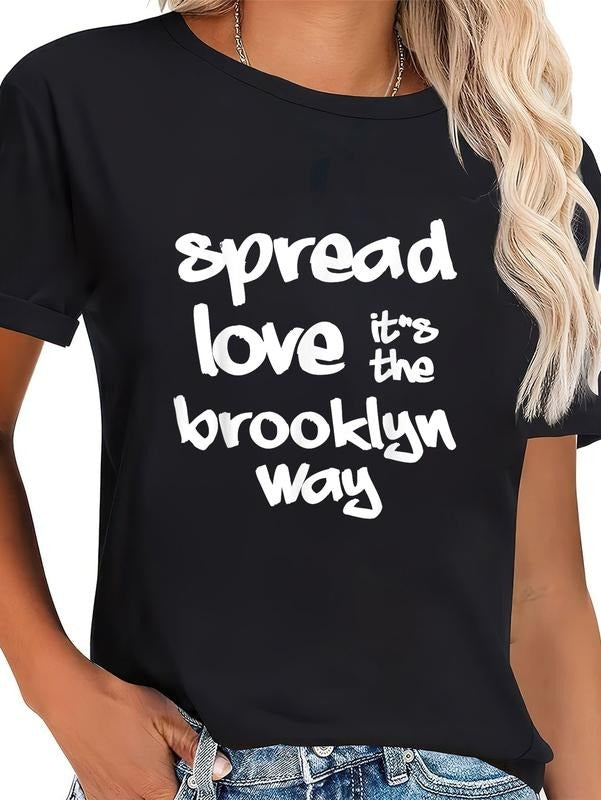 Cotton Spread Love Brooklyn Way NYC Graffiti Casual - Adult & Kids T-Shirts, Sweatshirts & Hoodies apparel design preview 1