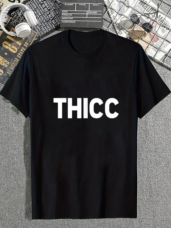 Cotton THICC Funny Dank Meme Casual - Adult & Kids T-Shirts, Sweatshirts & Hoodies apparel design preview 1