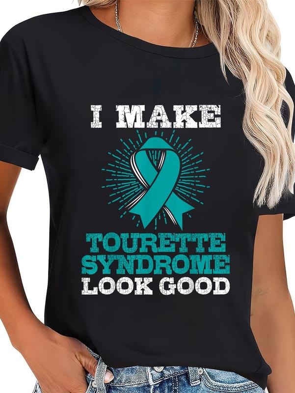Cotton Tourette'S Syndrome TS Awareness Casual - Adult & Kids T-Shirts, Sweatshirts & Hoodies apparel design preview 1