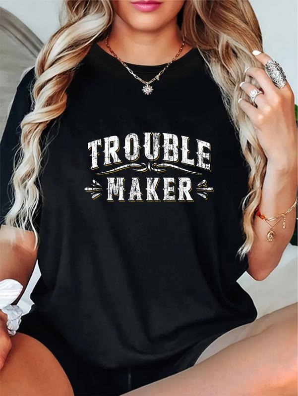 Cotton Trouble Maker Funny Vintage Slogan Mischievous - Adult & Kids T-Shirts, Sweatshirts & Hoodies apparel design preview 1