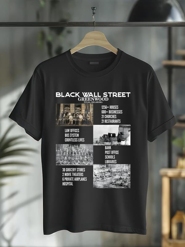Cotton Vintage Black Business History Month Wall - Adult & Kids T-Shirts, Sweatshirts & Hoodies apparel design preview 1