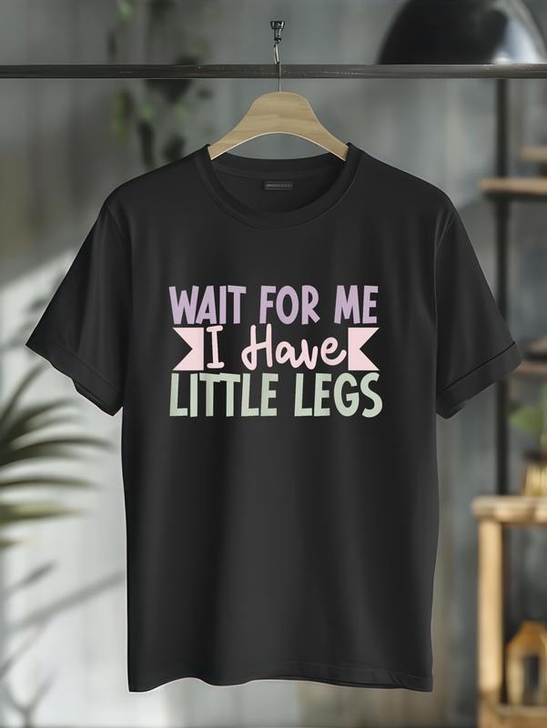 Cotton Wait Me I Have Little Legs Funny Short Height - Adult & Kids T-Shirts, Sweatshirts & Hoodies apparel design preview 1