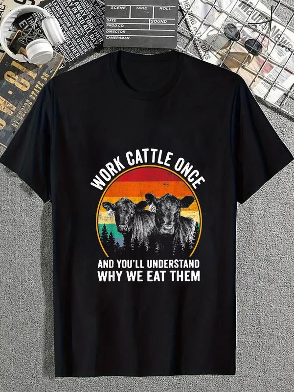 Cotton Work Cattle Once You'Ll Understand Why We Eat - Adult & Kids T-Shirts, Sweatshirts & Hoodies apparel design preview 1