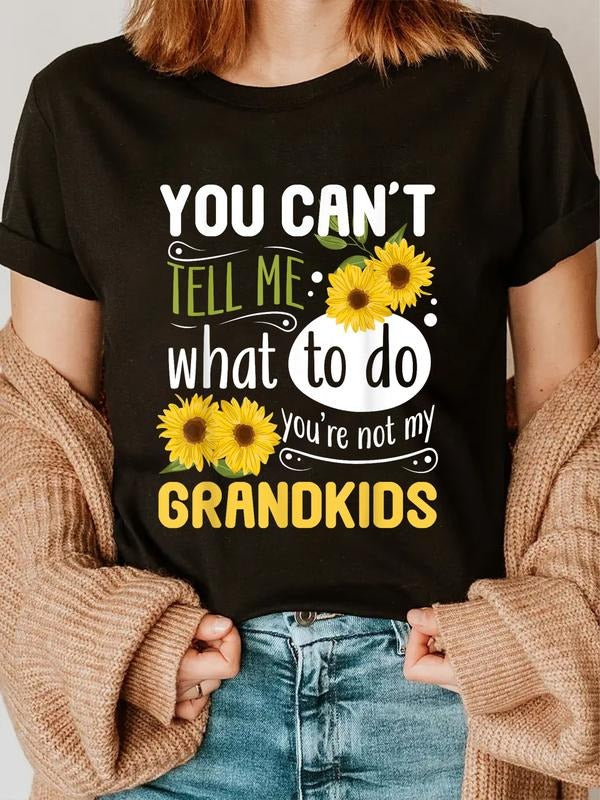 Cotton You Can'T Tell Me What Do You'Re Not My - Adult & Kids T-Shirts, Sweatshirts & Hoodies apparel design preview 1