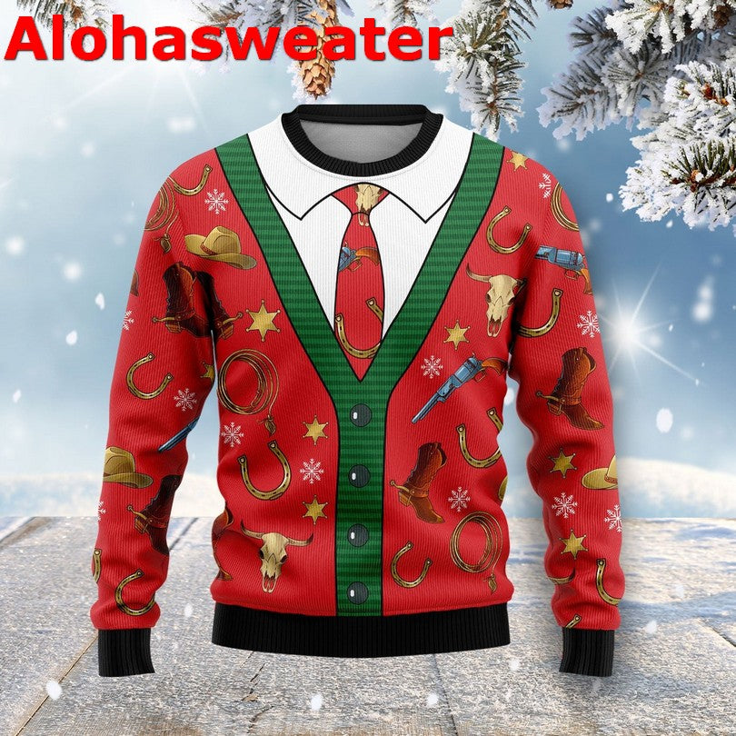 Cow Christmas reunion Christmas Sweater - Holiday Gift product image 2