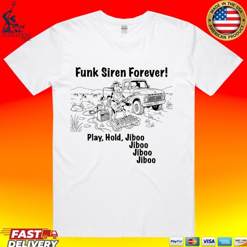 Cow Funk' Lot Summer Siren Forever Play Hold Jiboo - Adult & Kids T-Shirts, Sweatshirts & Hoodies apparel design preview 1