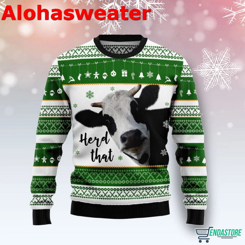 Cow funny Ugly Christmas Sweater - Holiday Gift product image 3