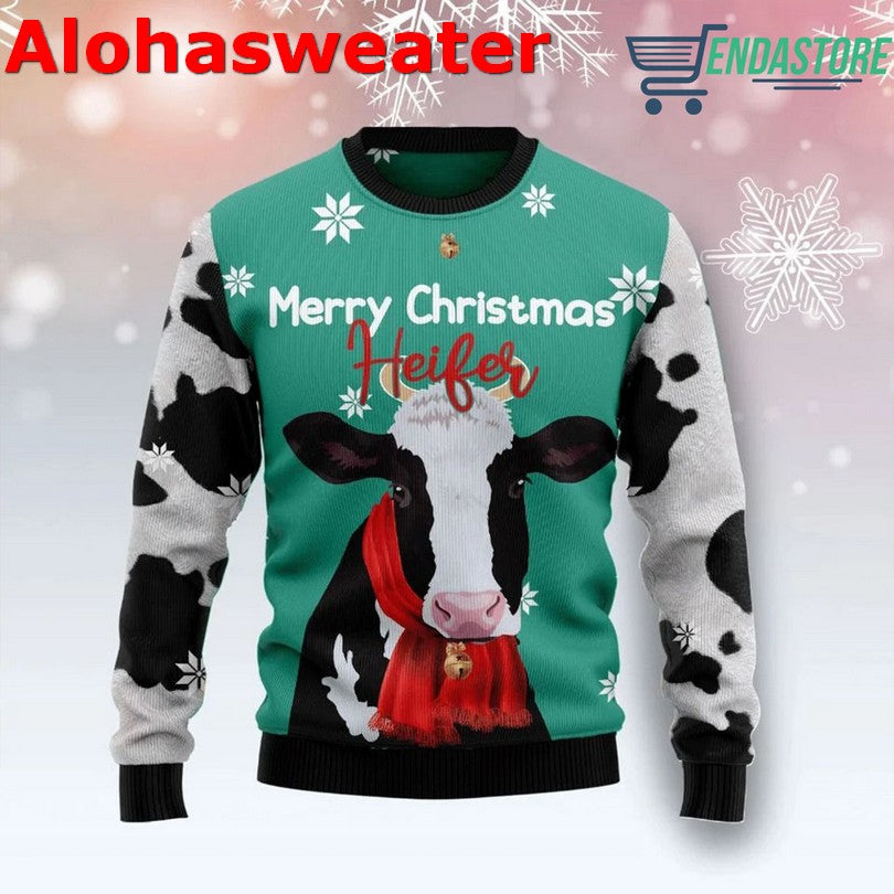 Cow Herd That Ugly Christmas Sweater - Holiday Gift product image 2