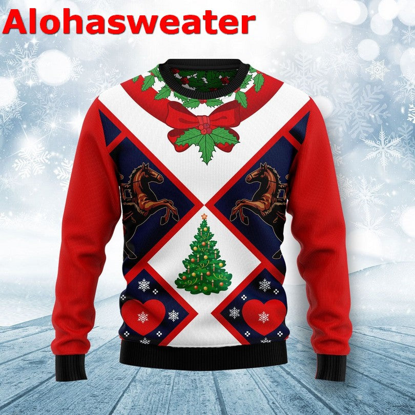 Cowboy Christmas Sweater - Holiday Gift product image