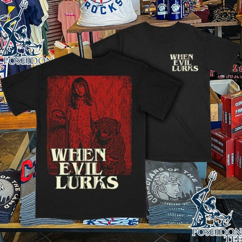 Creep O Rama When Evil Lurks Do Not Fear Death - Adult & Kids T-Shirts, Sweatshirts & Hoodies apparel design preview 1