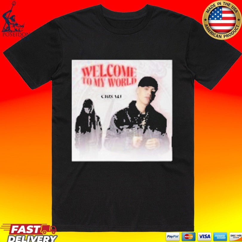 Cris Mj Welcome To My World Album - Adult & Kids T-Shirts, Sweatshirts & Hoodies apparel design preview 1